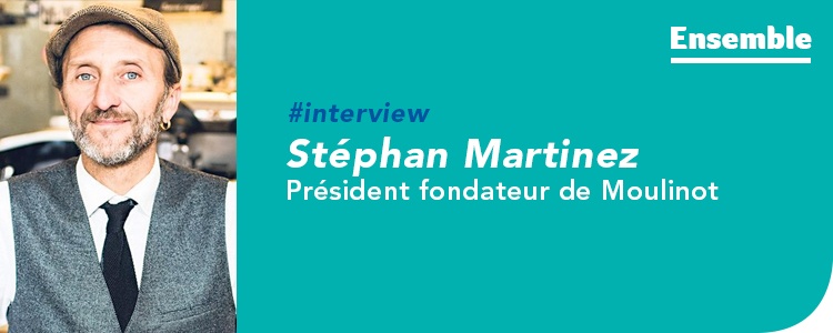 Interview pour Ensemble, le blog GRDF dédié au gaz vert en Île-de-France, de Stéphan Martinez, président fondateur de Moulinot