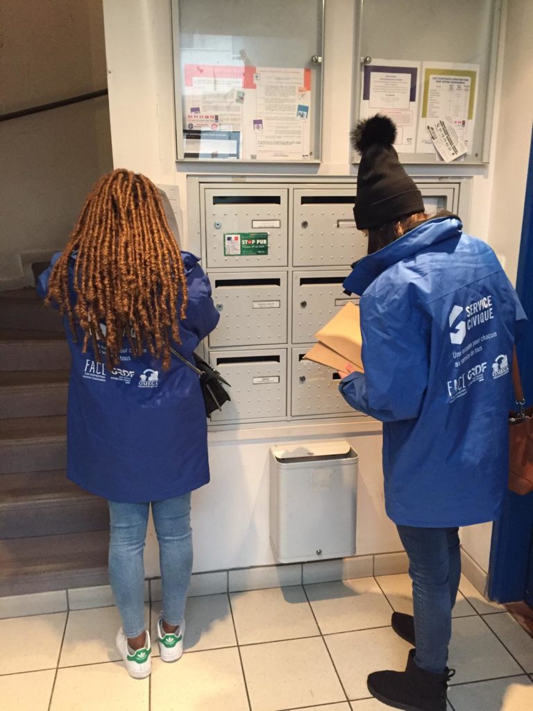 L’équipe des volontaires CIVIGAZ de Montreuil en action