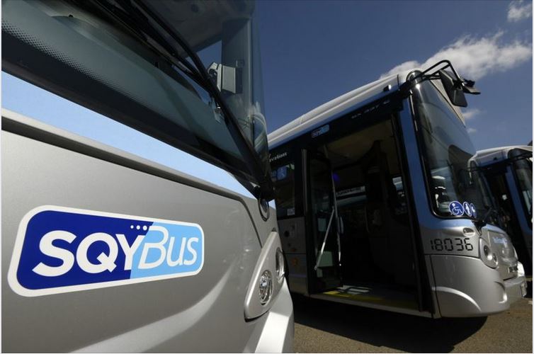 Bus SQYBus roulant au gaz naturel pour véhicule GNV/BioGNV