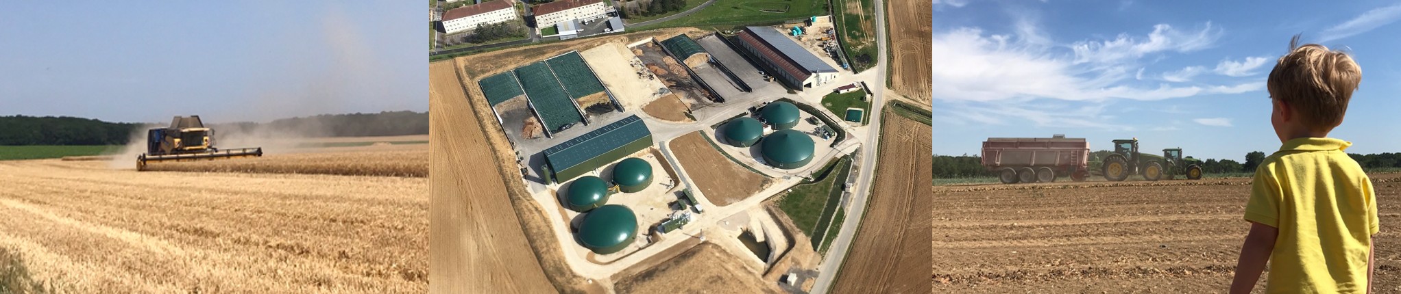 Site de méthanisation de Létang Biogaz à Sourdun