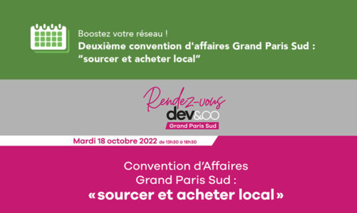 Deuxième convention d’affaires Grand Paris Sud : « sourcer et acheter local »