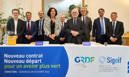 Le Sigeif et GRDF signent un nouveau contrat de concession de distribution de gaz fondé sur la transition énergétique