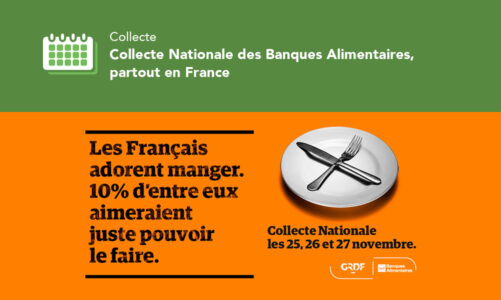 Collecte Nationale des Banques Alimentaires, partout en France