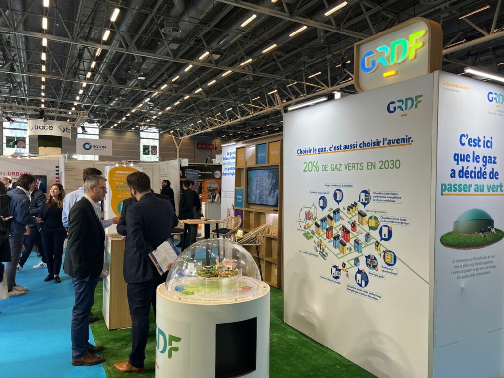 Le stand GRDF au Salon bas-carbone