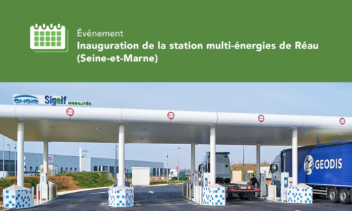 Inauguration de la station multi-énergies de Réau (Seine-et-Marne)