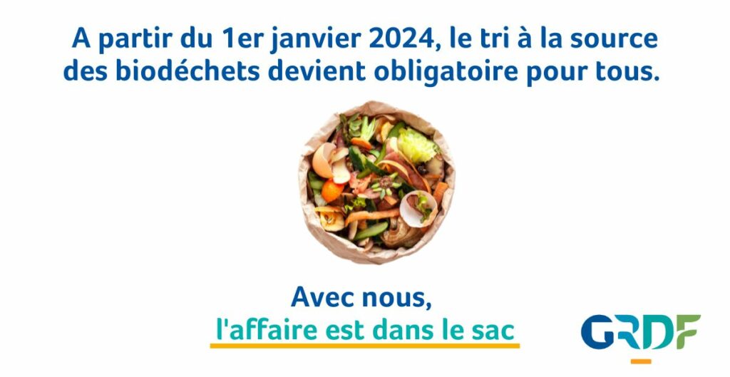 Valoriser les biodéchets à partir du 1er janvier 2024